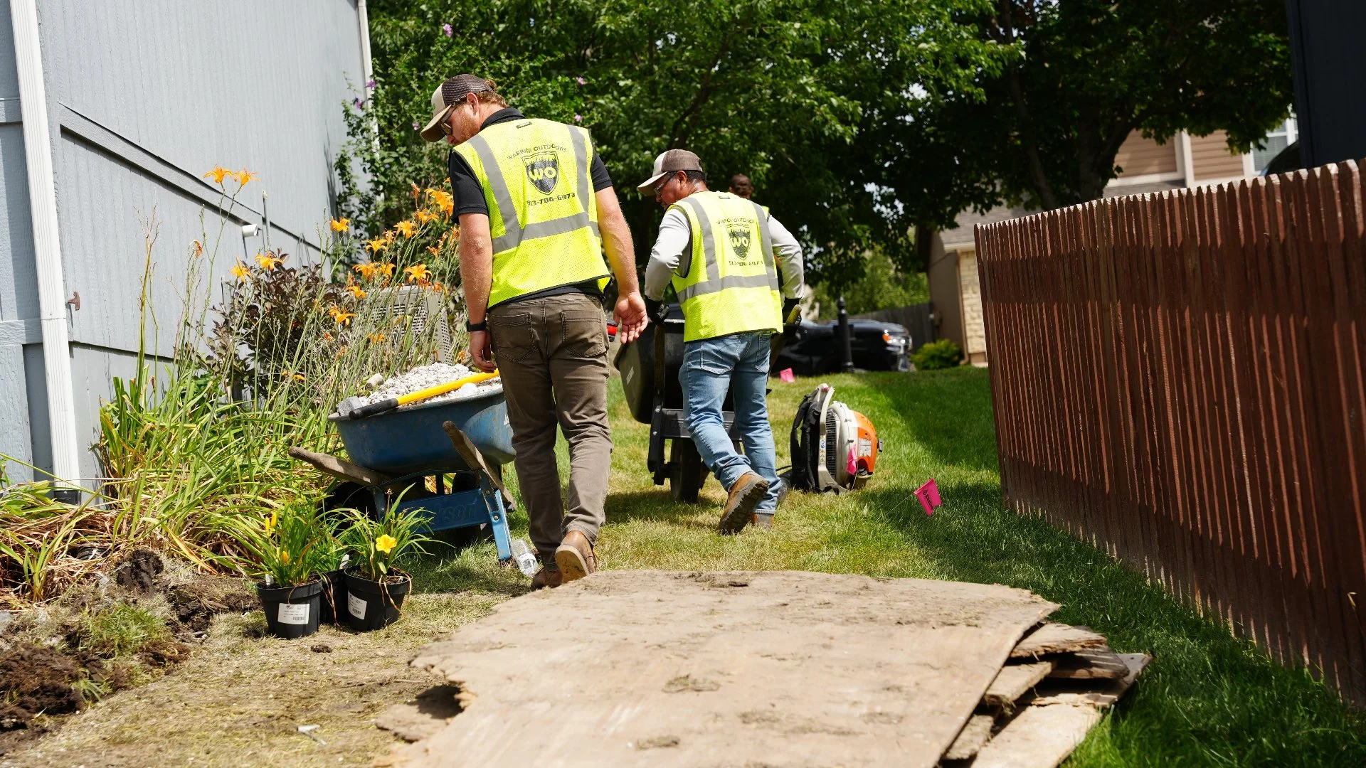Warrior Outdoors company truck in Olathe, KS.