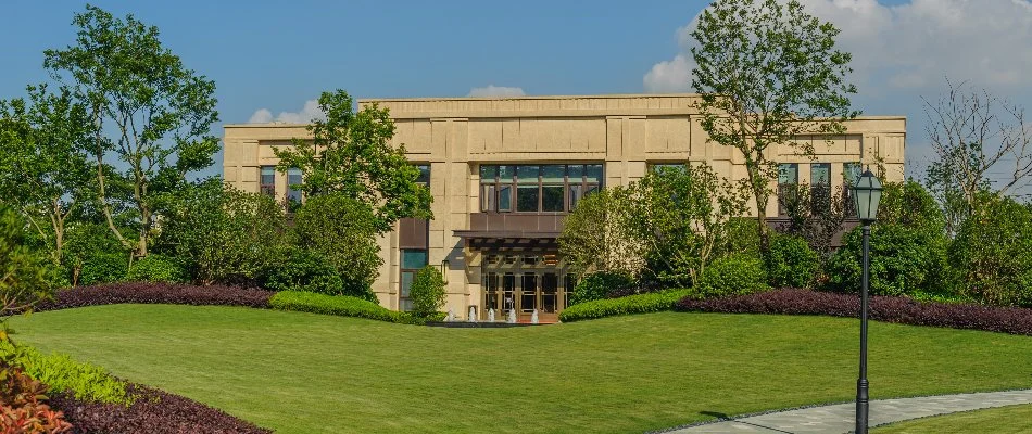 Many plants on a property in Olathe, KS.